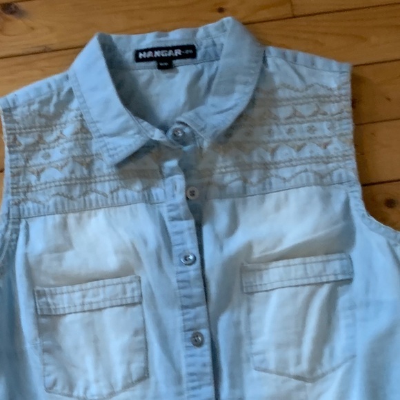 Cowgirl Chic Button Down Blouse - Picture 2 of 7